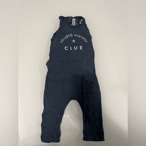 Tocoto vintage toddler romper size 2 navy